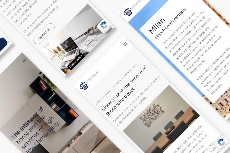 Contempora mobile screens